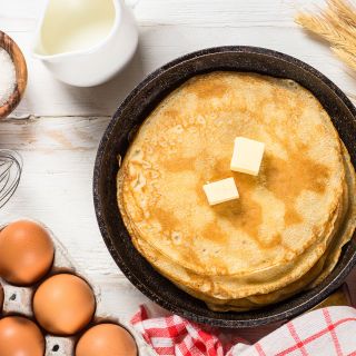 Pannenkoeken bakken