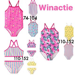  WINACTIE  Win een badpak of bikini van Name-it. Net  binnen in de maten 74-152 1499Zet onder deze post welke maat je wil winnen. Maandagavond 3 april maken we 2 winnaars bekend 1 op Facebook en 1 op Instagram. LET OP Wij maken de winnaar bekend via een p