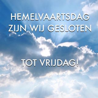 Hemelvaartsdag zijn wij een dagje gesloten Tot vrijdag. #piekaaboe  #vrouwenregtdelft #lokaalwinkelen #koopklein #delft #delfgauw #pijnacker #nootdorp #denhoorn #rijswijk #rijswijkbuiten #denhaag #ypenburg #voorburg #zoetermeer